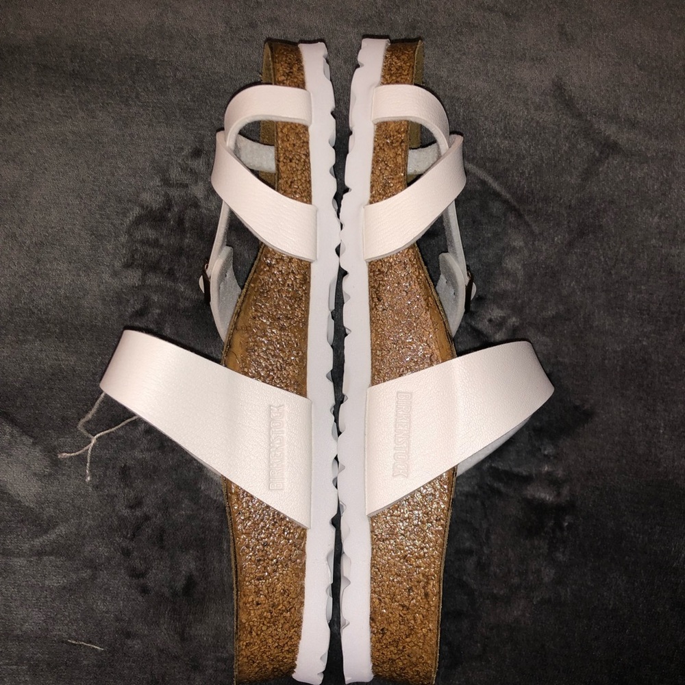 Birkenstock Mayari White Sandals - Picture 3 of 7